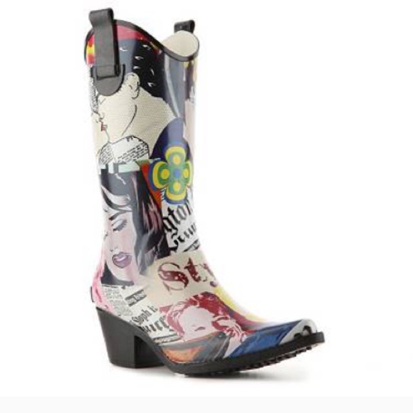 western rubber boots